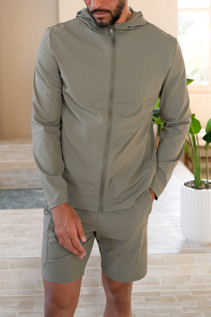 Premium Technical Shorts - Taupe