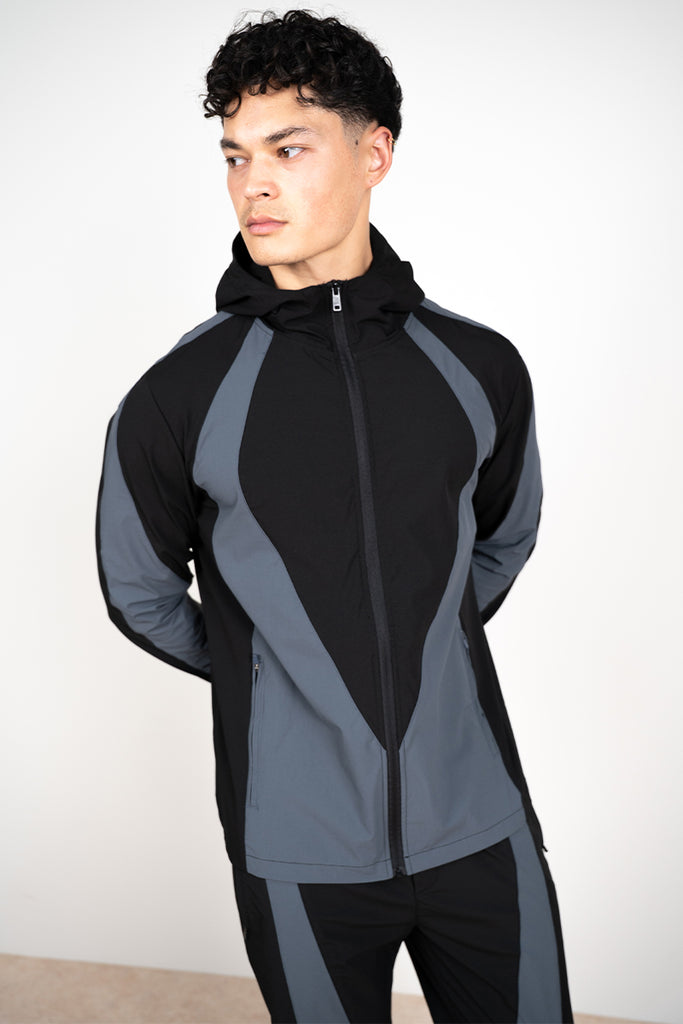 Premium Technical V2 Panelled Jacket - Black
