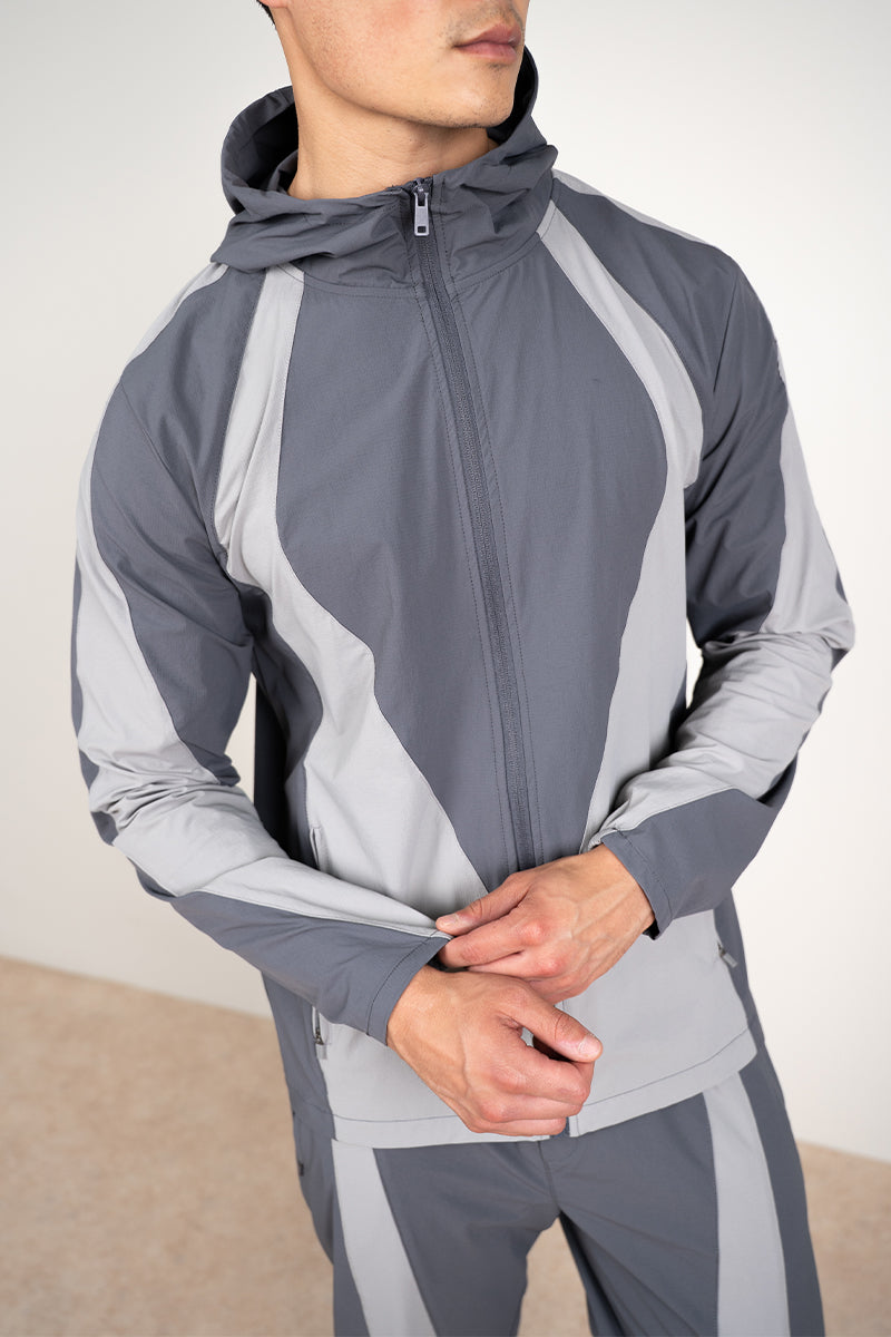 Premium Technical V2 Panelled Pants - Grey