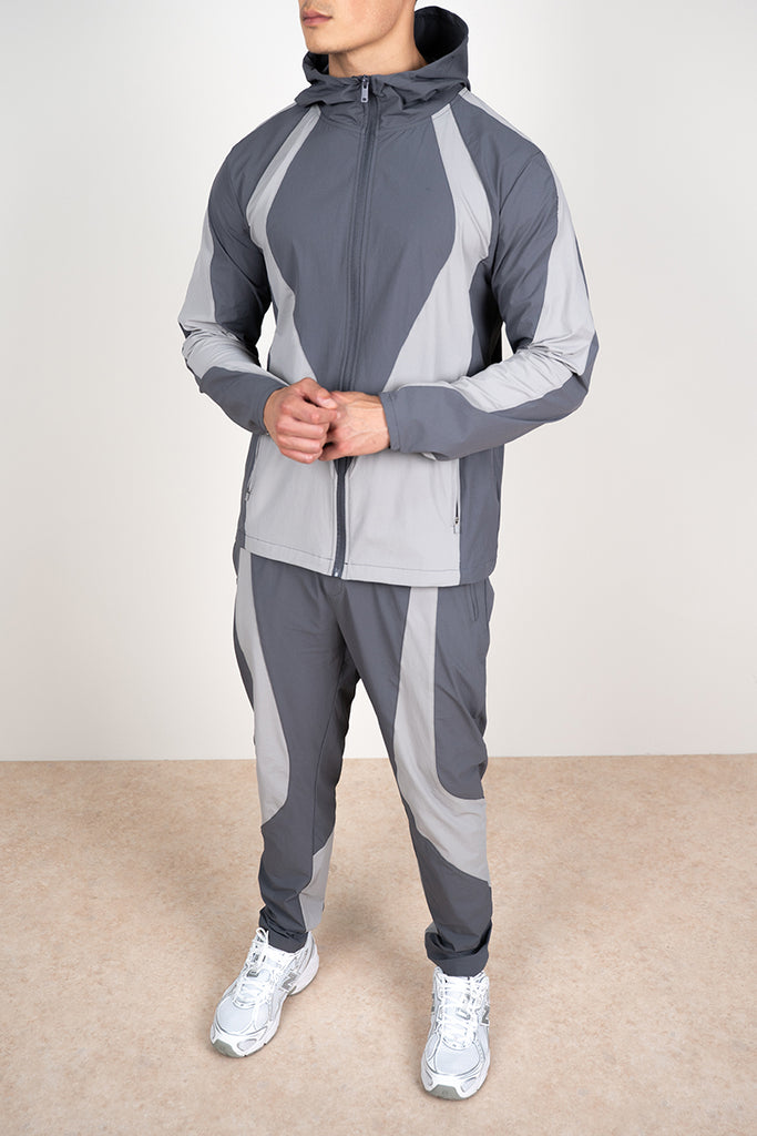 Premium Technical V2 Panelled Pants - Grey