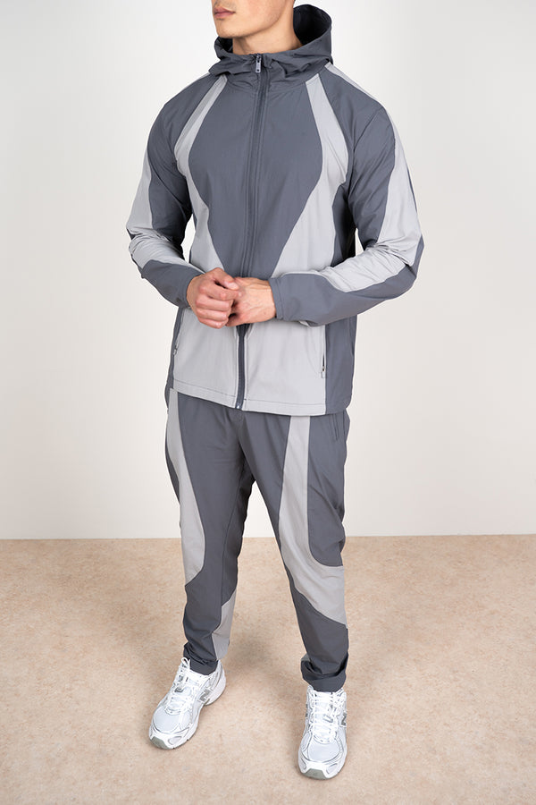 Premium Technical V2 Panelled Pants - Grey
