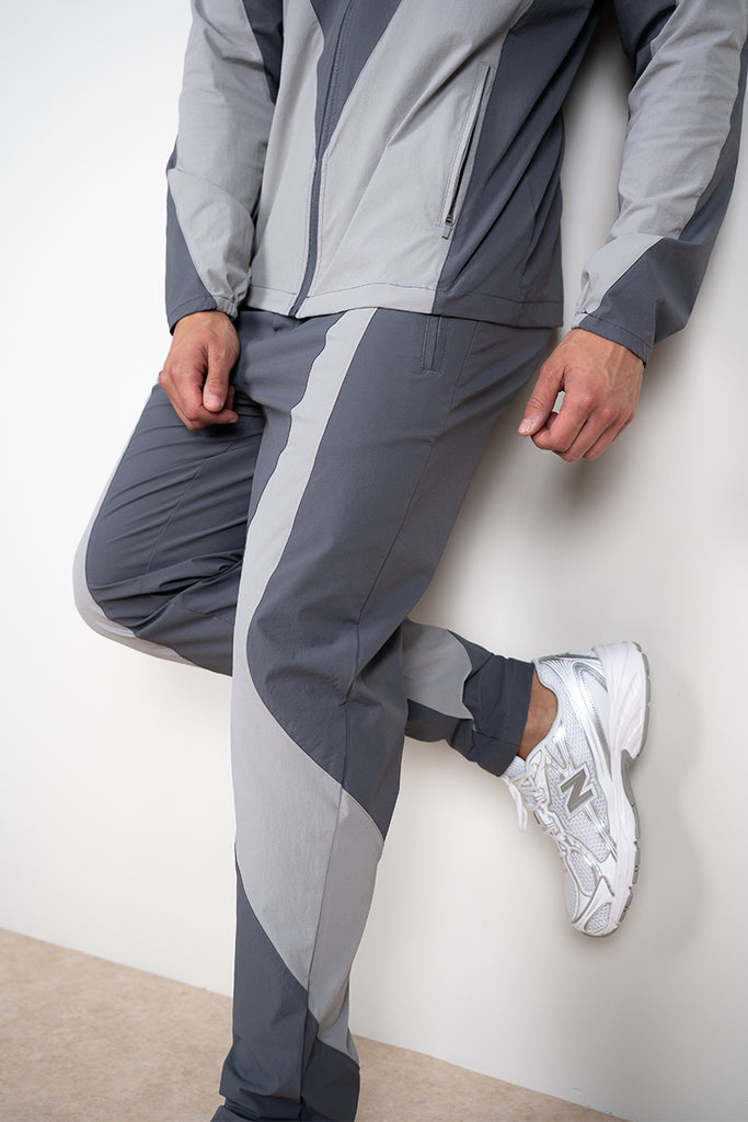 Premium Technical V2 Panelled Pants - Grey