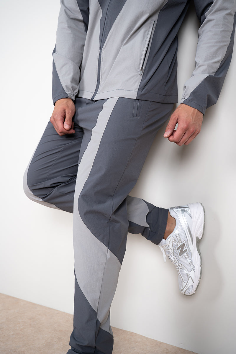 Premium Technical V2 Panelled Pants - Grey
