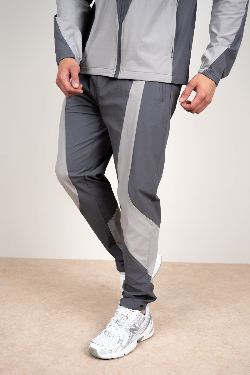 Premium Technical V2 Panelled Pants - Grey
