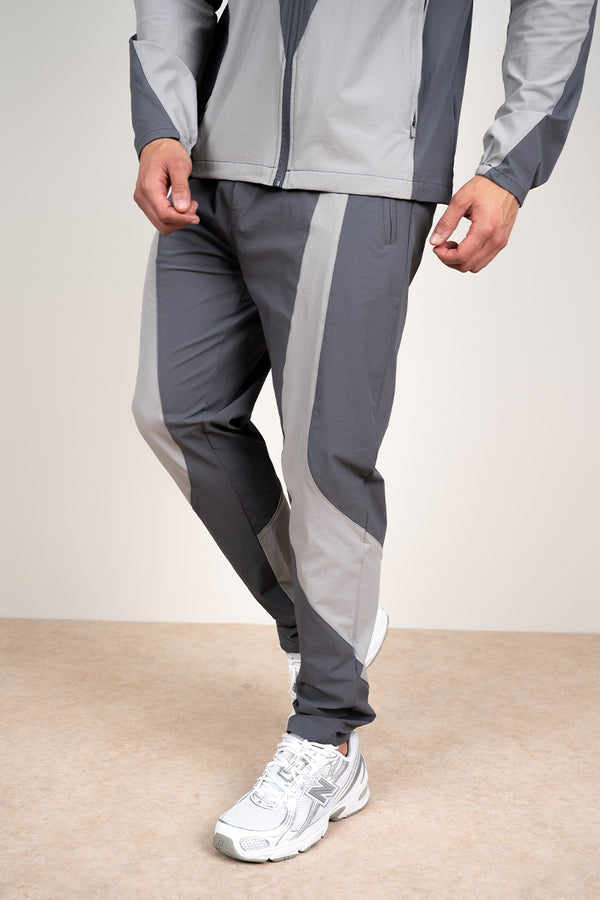 Premium Technical V2 Panelled Pants - Grey