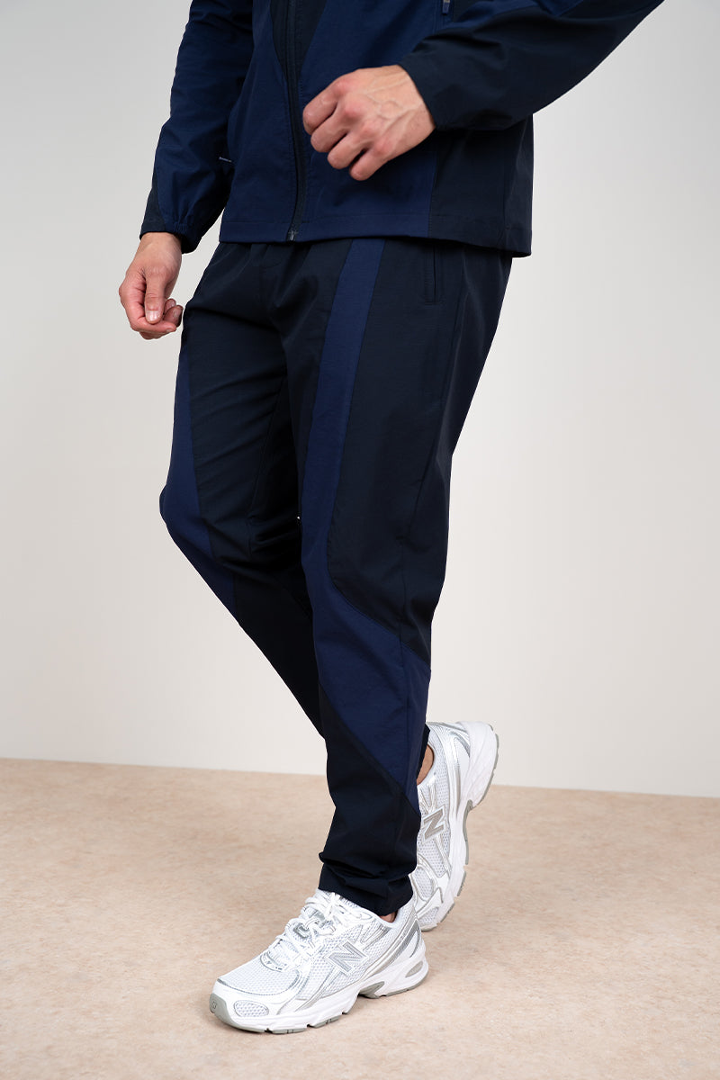 Premium Technical V2 Panelled Pants - Navy