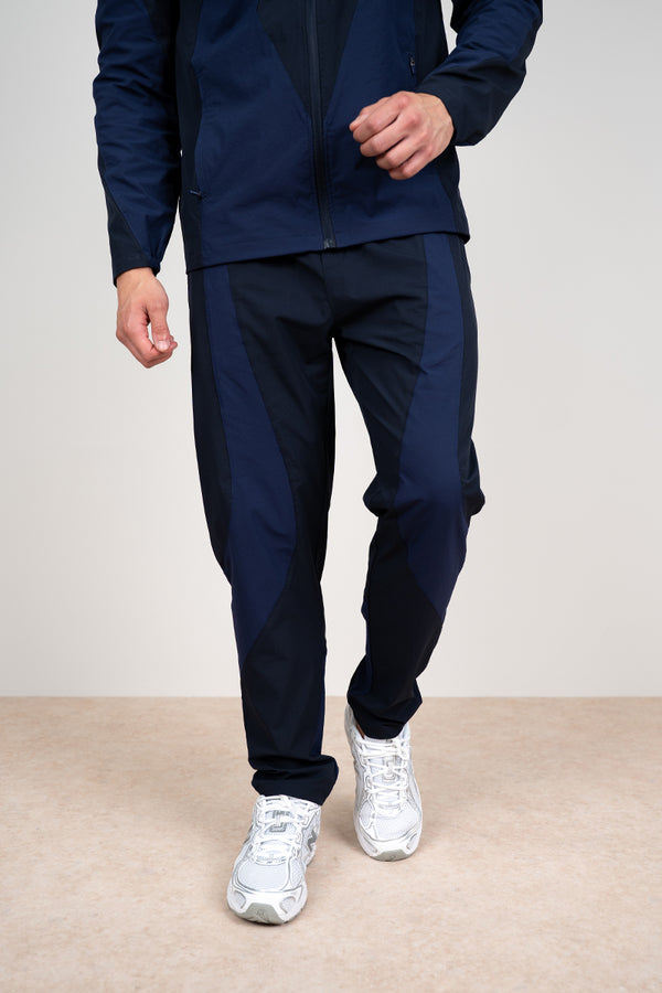 Premium Technical V2 Panelled Pants - Navy
