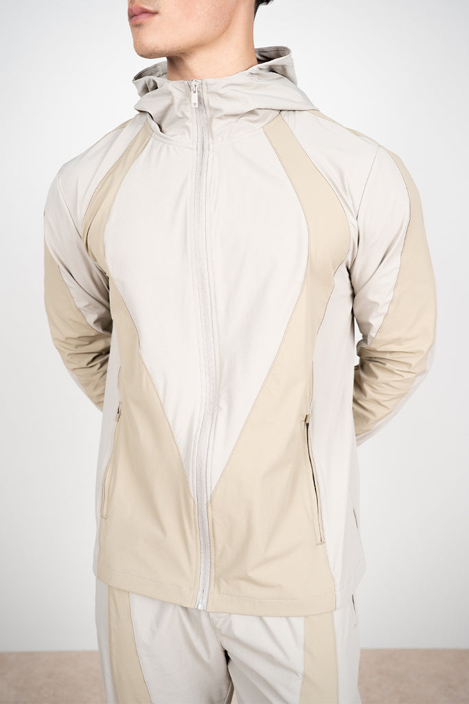 Premium Technical V2 Panelled Pants - Stone