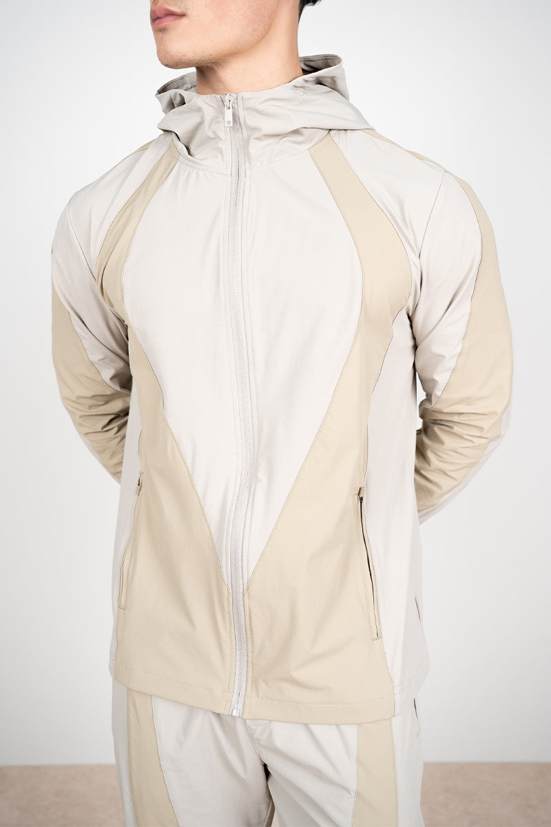 Premium Technical V2 Panelled Pants - Stone