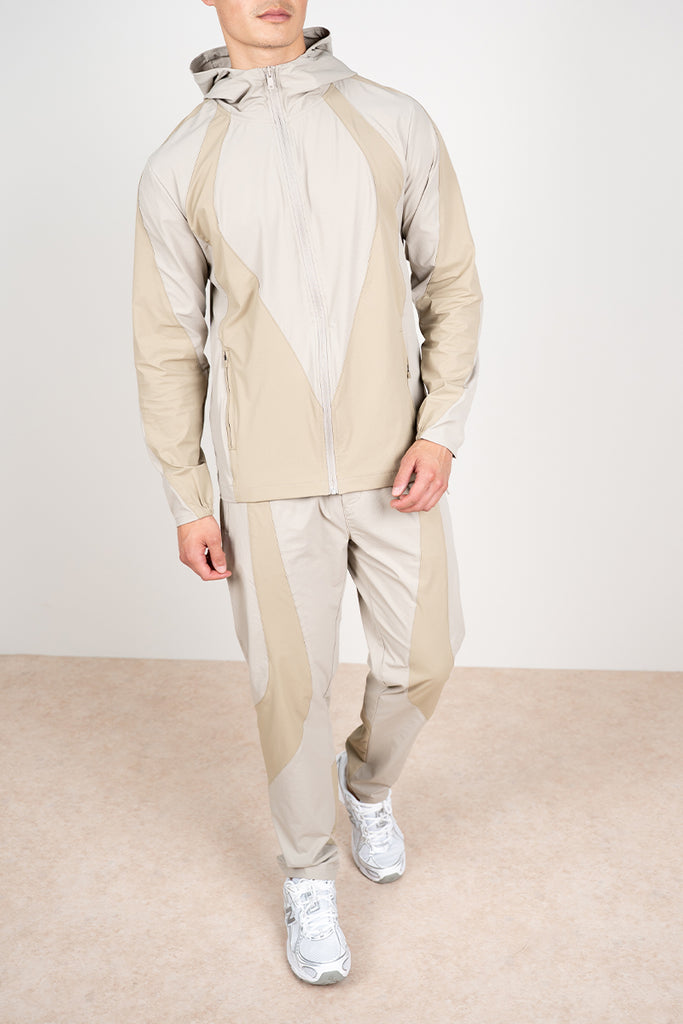 Premium Technical V2 Panelled Pants - Stone