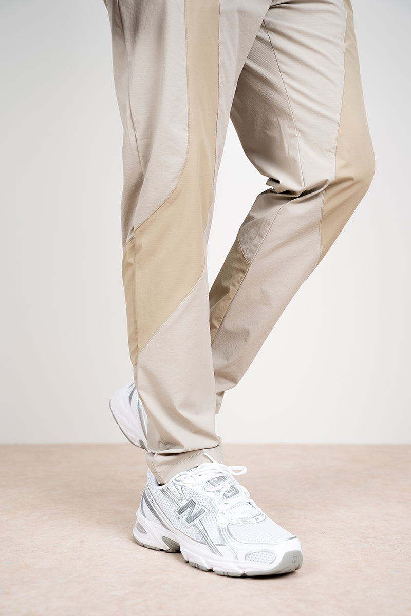 Premium Technical V2 Panelled Pants - Stone