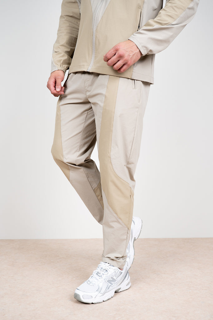 Premium Technical V2 Panelled Pants - Stone
