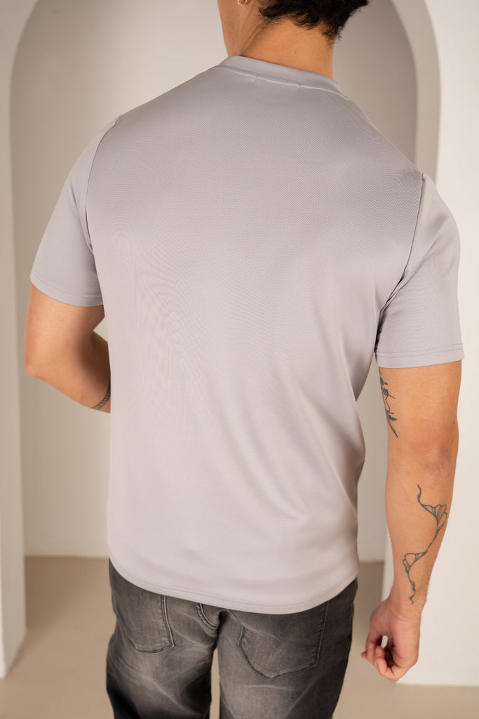 Premium Scuba Slim Fit T-Shirt - Grey