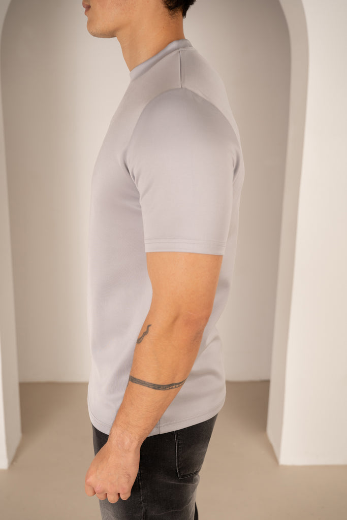 Premium Scuba Slim Fit T-Shirt - Grey