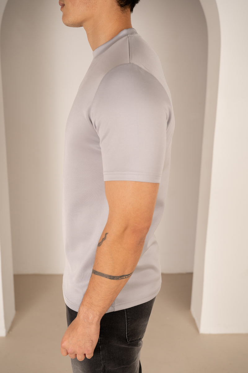 Premium Scuba Slim Fit T-Shirt - Grey