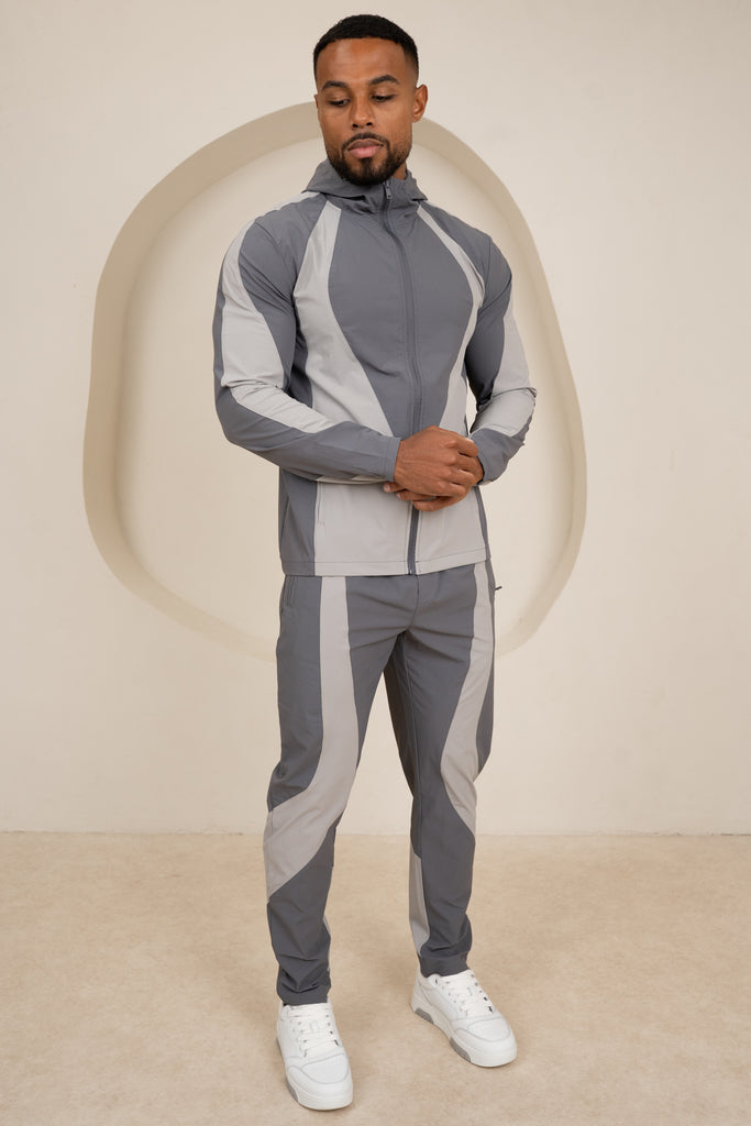 Premium Technical V2 Panelled Jacket - Grey