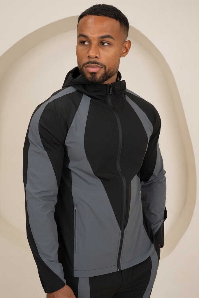 Premium Technical V2 Panelled Jacket - Black
