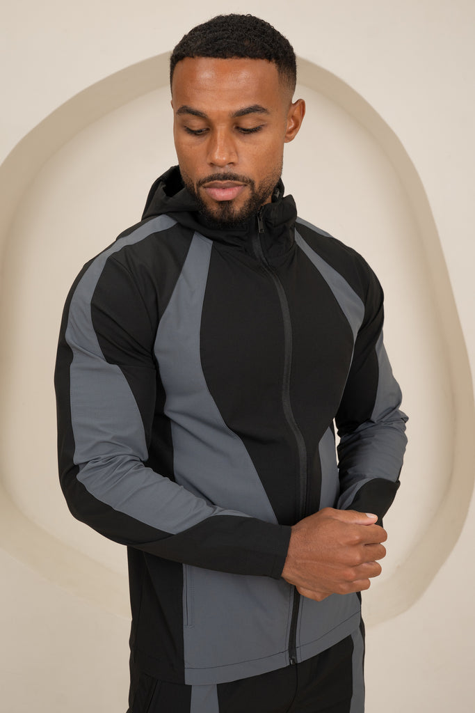 Premium Technical V2 Panelled Jacket - Black