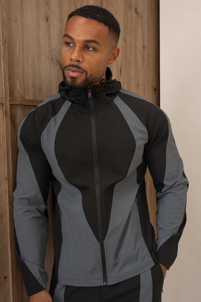 Premium Technical V2 Panelled Jacket - Black