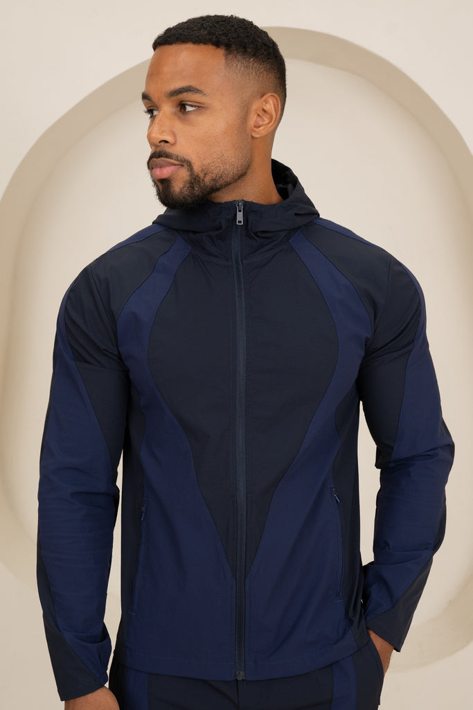 Premium Technical V2 Panelled Pants - Navy
